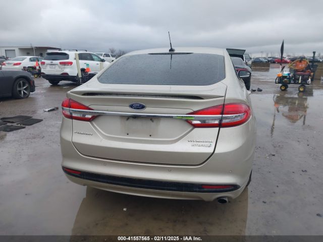 3FA6P0RU6HR317455 Ford Fusion Hybrid Titanium
