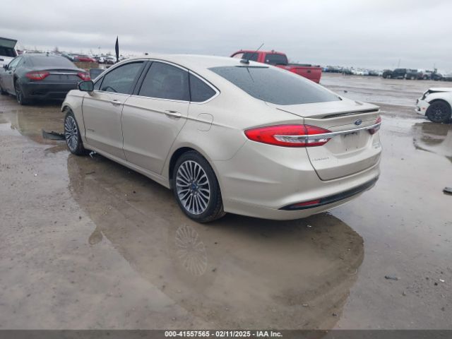 3FA6P0RU6HR317455 Ford Fusion Hybrid Titanium