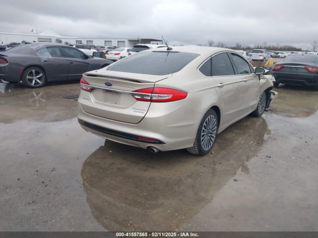 3FA6P0RU6HR317455 Ford Fusion Hybrid Titanium