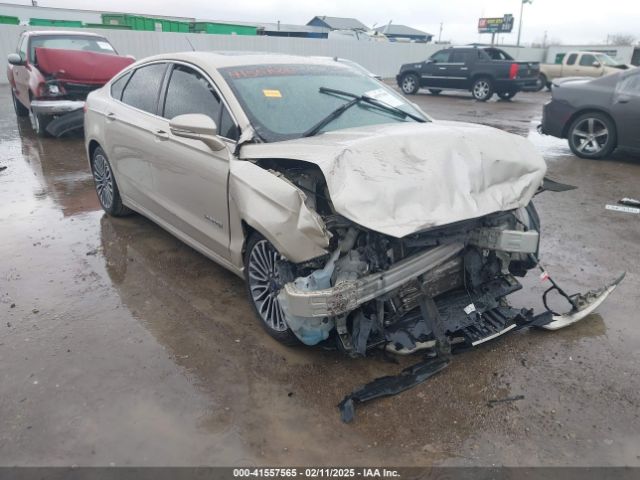 3FA6P0RU6HR317455 Ford Fusion Hybrid Titanium