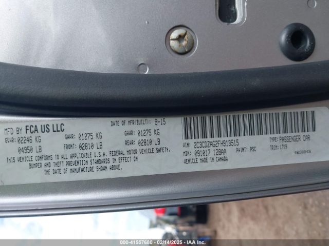 2C3CDZAG2FH913515 Dodge Challenger Sxt