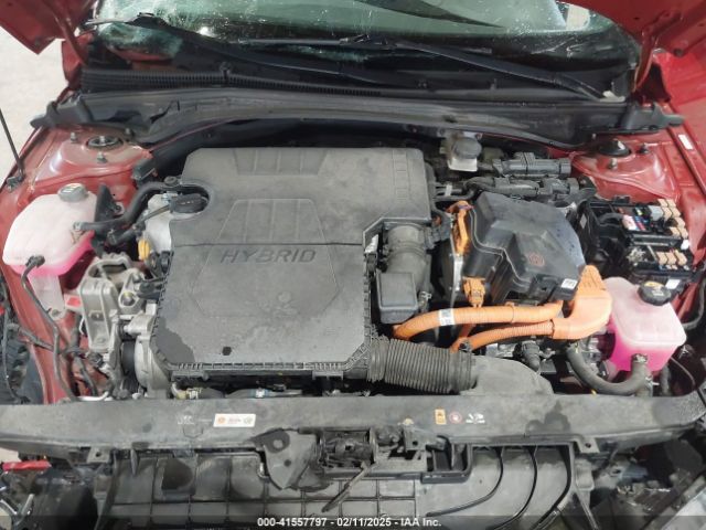 KMHLM4AJ7NU030804 Hyundai Elantra Hybrid Blue