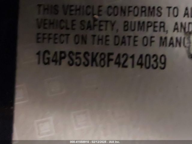 1G4PS5SK8F4214039 Buick Verano Leather Group