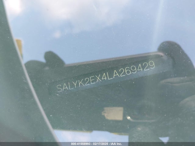 Aukcja sprzedaży 2020 Land Rover Range Rover Velar P250 R-dynamic S, vin: SALYK2EX4LA269429, numer aukcji: 41558993