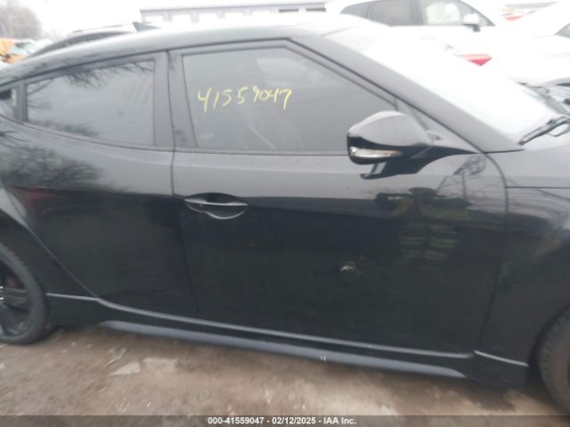 KMHTC6AE2EU194205 Hyundai Veloster Turbo W/black