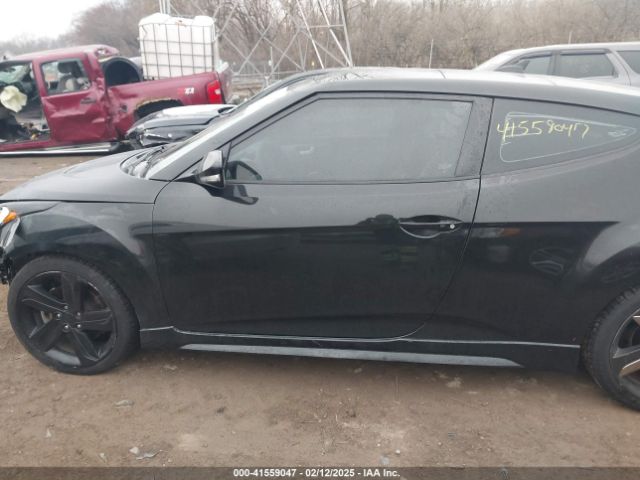 KMHTC6AE2EU194205 Hyundai Veloster Turbo W/black