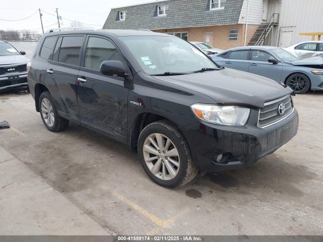 2010 Toyota Highlander Hybrid Limited V6 მანქანა იყიდება აუქციონზე, vin: JTEJW3EH9A2043644, აუქციონის ნომერი: 41559174