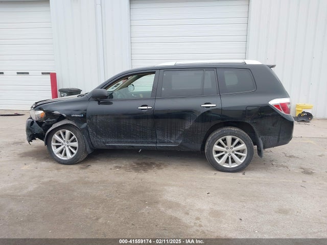 2010 Toyota Highlander Hybrid Limited V6 მანქანა იყიდება აუქციონზე, vin: JTEJW3EH9A2043644, აუქციონის ნომერი: 41559174