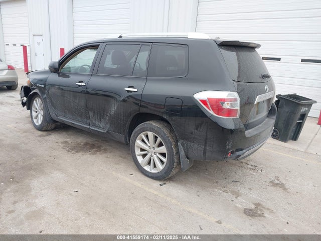 2010 Toyota Highlander Hybrid Limited V6 მანქანა იყიდება აუქციონზე, vin: JTEJW3EH9A2043644, აუქციონის ნომერი: 41559174