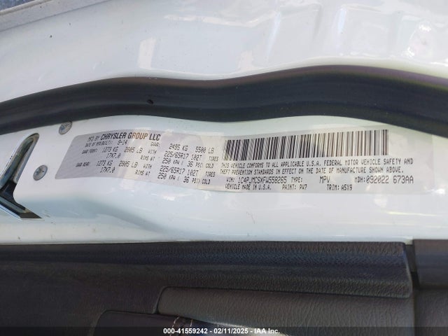 Jeep Cherokee Latitude 2015 1C4PJMCSXFW558265 Image 9