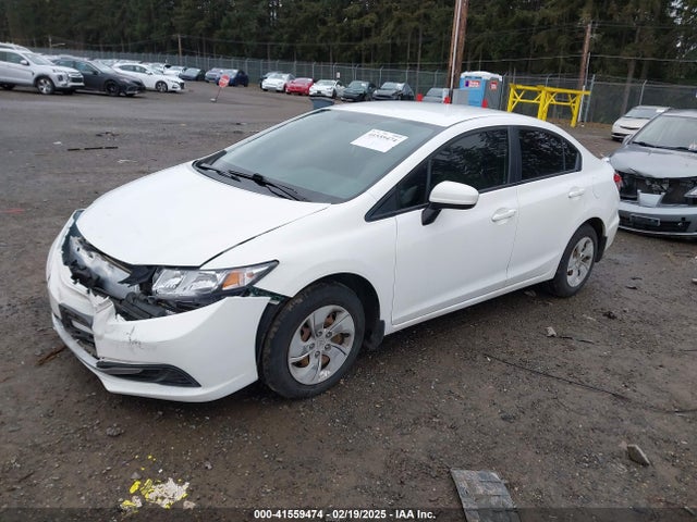 Honda Civic Lx 2014 19XFB2F51EE042338 Image 2