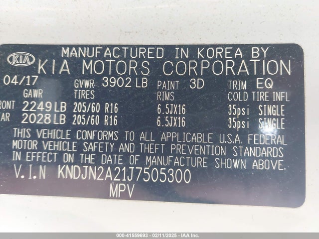 KIA Soul 2018 KNDJN2A21J7505300 Image 9
