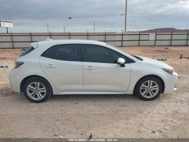 JTND4RBE2L3096103 Toyota COROLLA SE