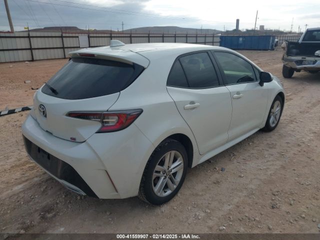 JTND4RBE2L3096103 Toyota COROLLA SE