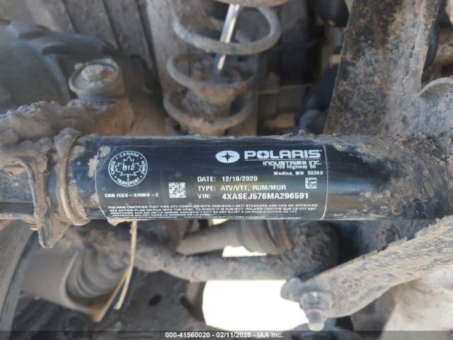 2021 POLARIS SPORTSMAN 4XASEJ576MA296591 Photo 9