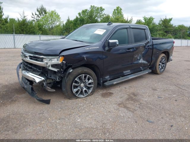 2022 CHEVROLET SILVERADO 1500 2GCPACED6N1516884 Photo 1