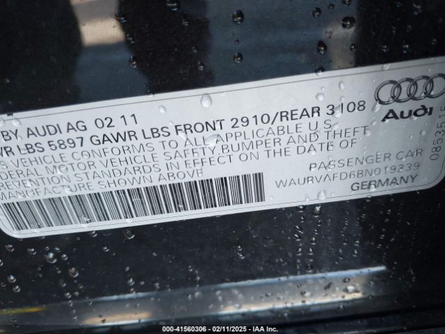 2011 AUDI A8 L WAURVAFD6BN019339 Photo 8