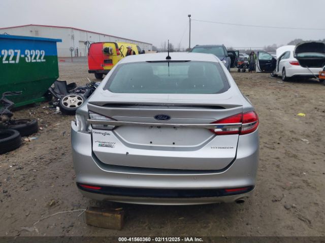 3FA6P0SU9HR191490 Ford Fusion Energi Titanium