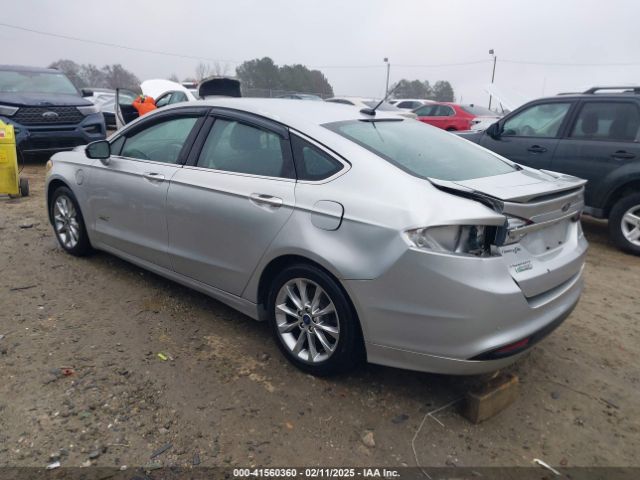 3FA6P0SU9HR191490 Ford Fusion Energi Titanium