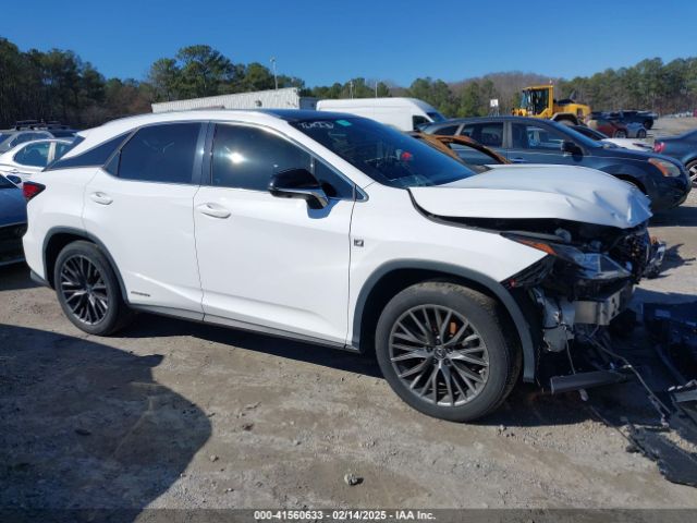 2T2YGMDA2NC078555 Lexus Rx 450h F Sport Handling