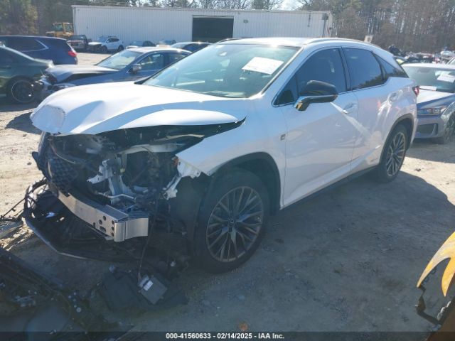 2T2YGMDA2NC078555 Lexus Rx 450h F Sport Handling