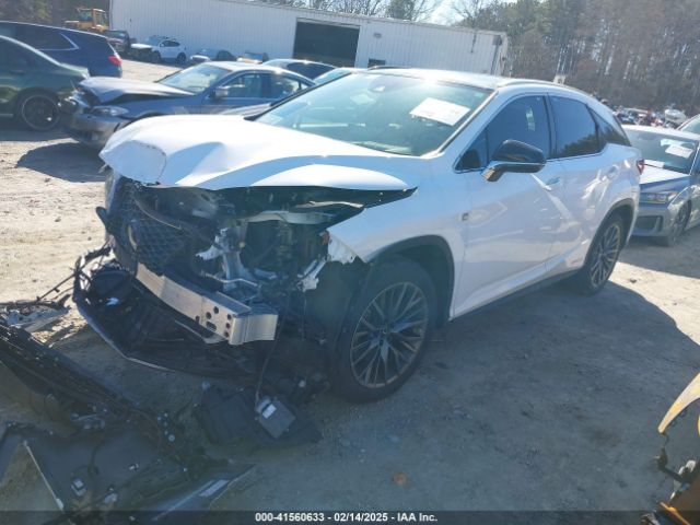 2T2YGMDA2NC078555 Lexus Rx 450h F Sport Handling