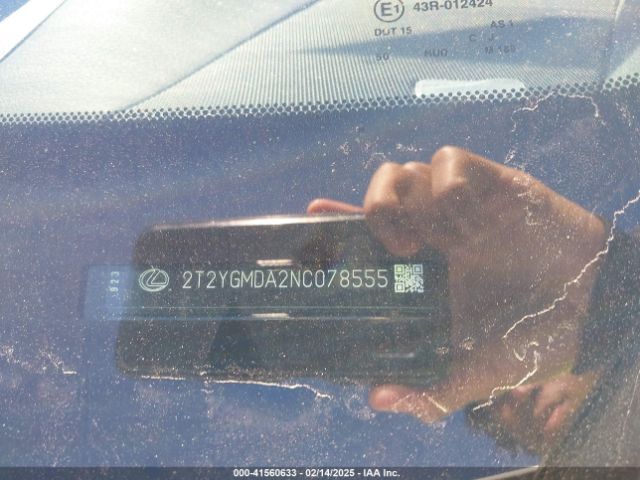 2T2YGMDA2NC078555 Lexus Rx 450h F Sport Handling