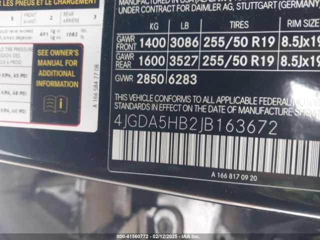 2018 MERCEDES-BENZ GLE 350 4JGDA5HB2JB163672 Photo 8