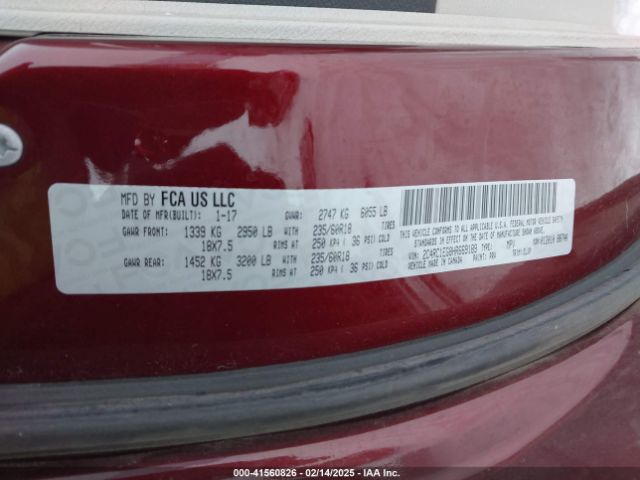2C4RC1EG8HR669189 Chrysler Pacifica Touring-l Plus