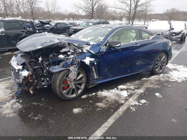 JN1FV7EL9KM440997 Infiniti Q60 3.0t Red Sport 400