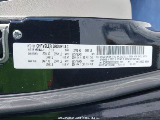 2C4RDGBGXER226395 Dodge Grand Caravan Se 30th Anniversary