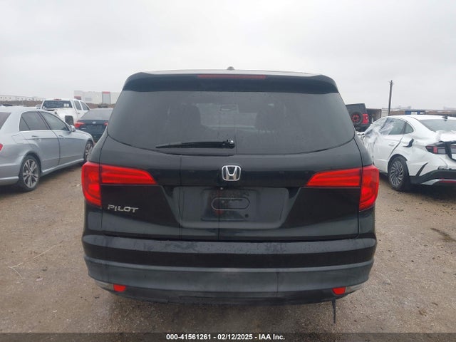 5FNYF5H86GB022542 Honda Pilot Ex-l