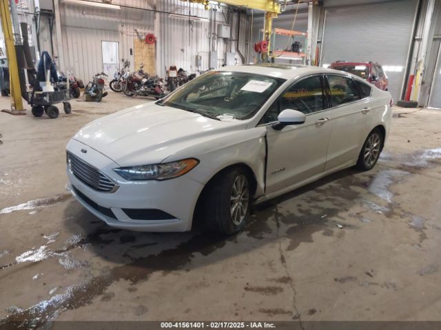 3FA6P0LU5HR287891 Ford Fusion Hybrid Se