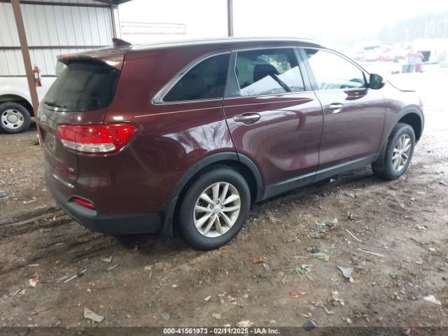 5XYPG4A36HG262184 KIA Sorento 2.4l Lx