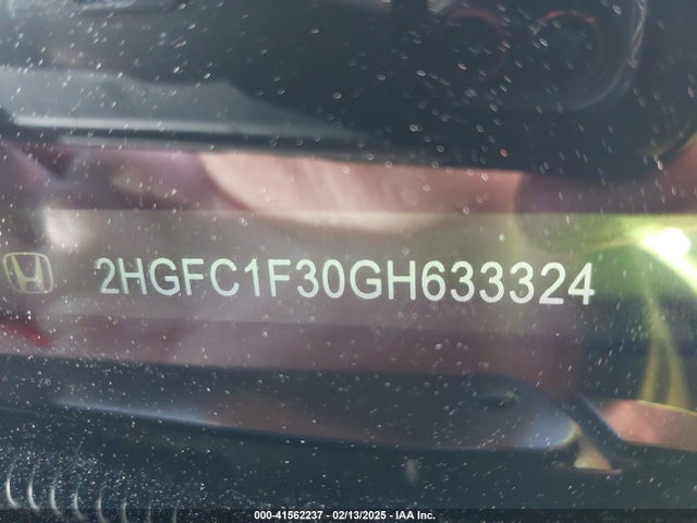 2HGFC1F30GH633324 Honda Civic Ex-t