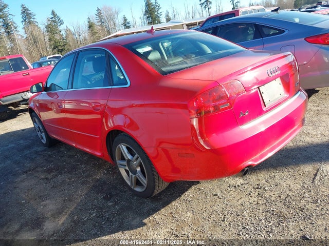 2008 AUDI A4 WAUAF78E28A078858 Photo 2