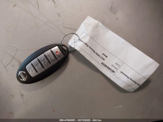 1N4AA6AP4HC451884 Nissan Maxima 3.5 Platinum