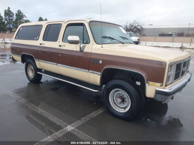 1988 GMC SUBURBAN 1GKGV26KXJF536462