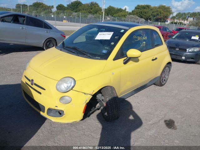 2012 FIAT 500 3C3CFFBR6CT223519 Photo 1