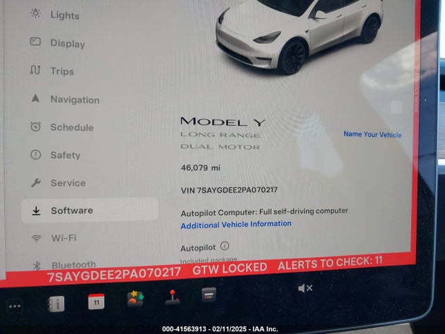 2023 TESLA MODEL Y 7SAYGDEE2PA070217 Photo 6