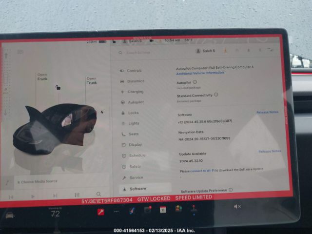5YJ3E1ET5RF867304 Tesla Model 3 Performance All-wheel Drive