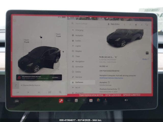 2023 TESLA MODEL Y 7SAYGDEEXPA181114 Photo 6