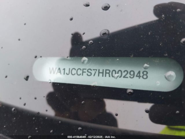 WA1JCCFS7HR002948 Audi Q3 2.0t Premium