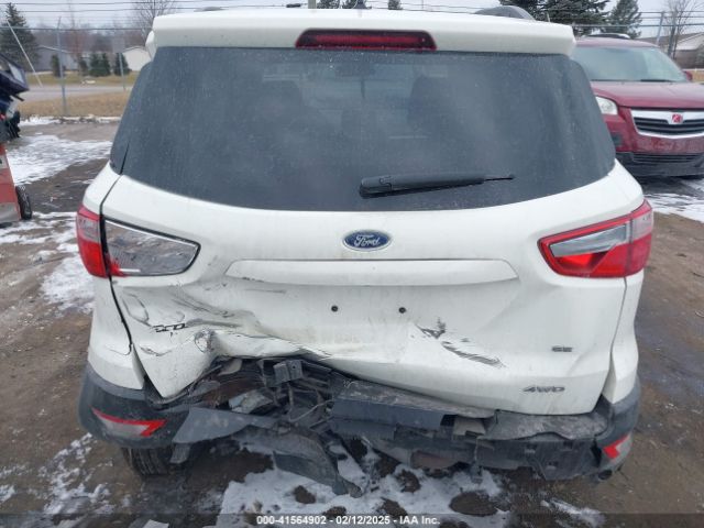 MAJ6S3GL3MC429469 Ford Ecosport Se