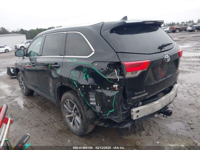 5TDKZRFH7JS547569 Toyota Highlander Xle