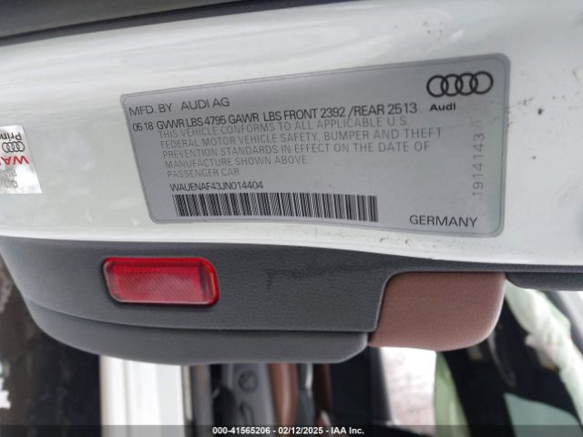 2018 AUDI A4 WAUENAF43JN014404 Photo 8