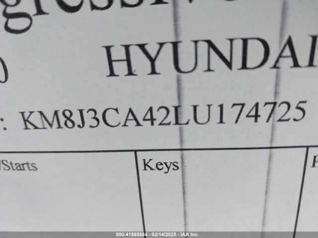 KM8J3CA42LU174725 Hyundai Tucson Value