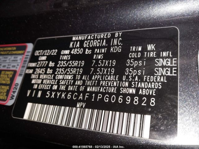 5XYK6CAF1PG069828 KIA Sportage X-line