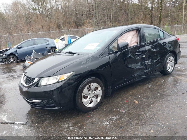 Honda Civic Lx 2014 2HGFB2F54EH502310 Image 2