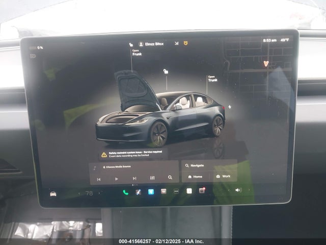 2024 Tesla Model 3 Long Range Dual Motor All-wheel Drive მანქანა იყიდება აუქციონზე, vin: 5YJ3E1EB7RF814305, აუქციონის ნომერი: 41566257